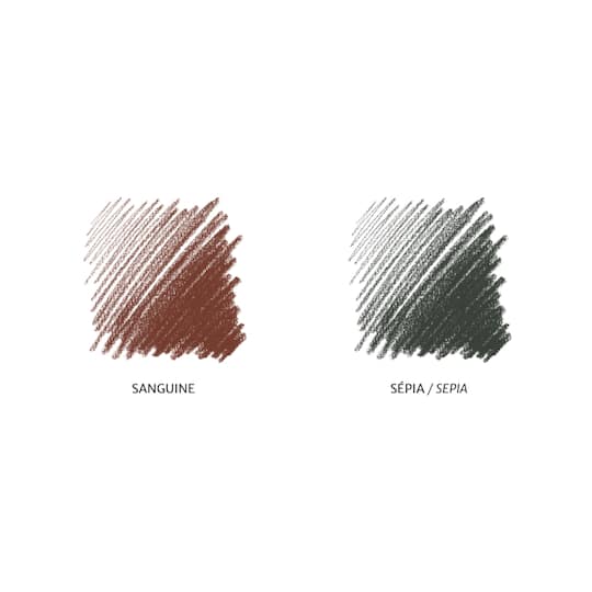 Conté à Paris™ Sanguine & Sepia Sketching Pencils, 2ct.